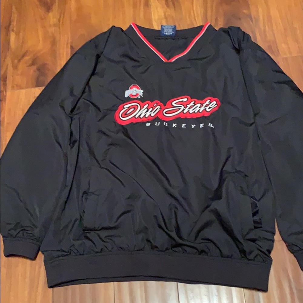 COPY - Men’s Ohio State Buckeyes black Vneck Sweater L